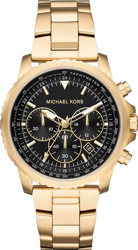 michael michael kors men's theroux chronograph camo watch 45mm|Michael Kors cortlandt watch.